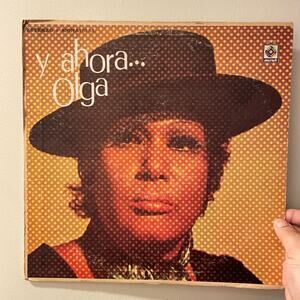 Olga Guillot - Y Ahora Olga LP vintage vinyl record bolero